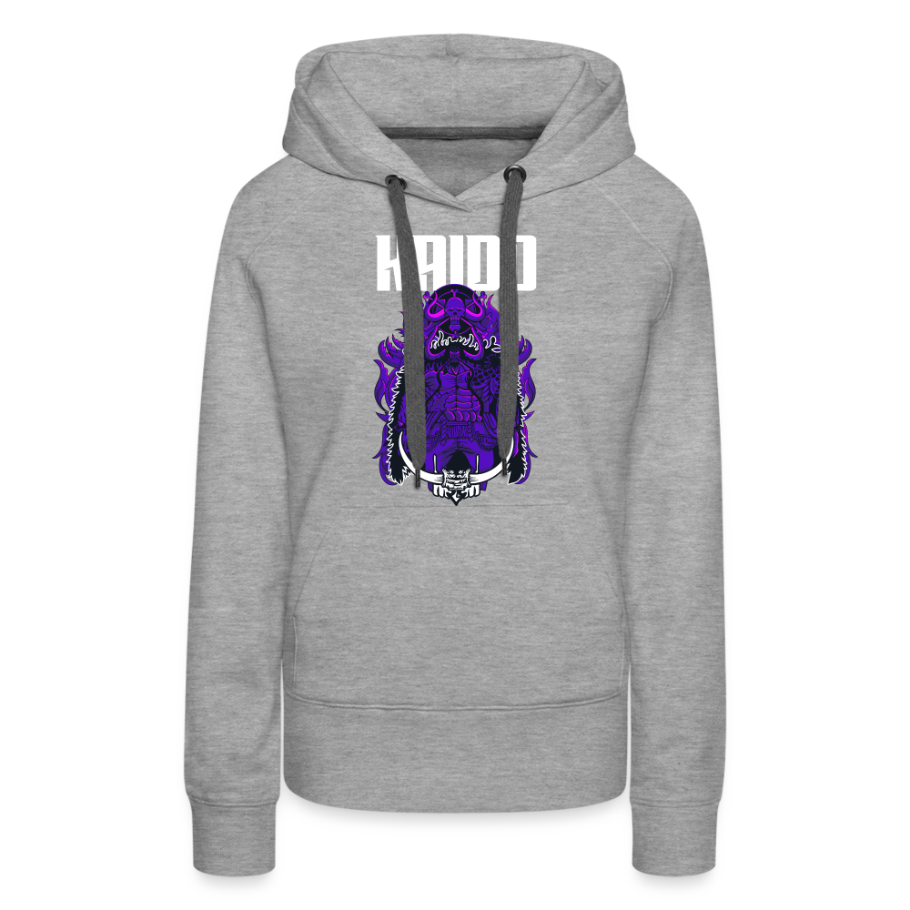 Kaido - Women’s Premium Hoodie - heather grey