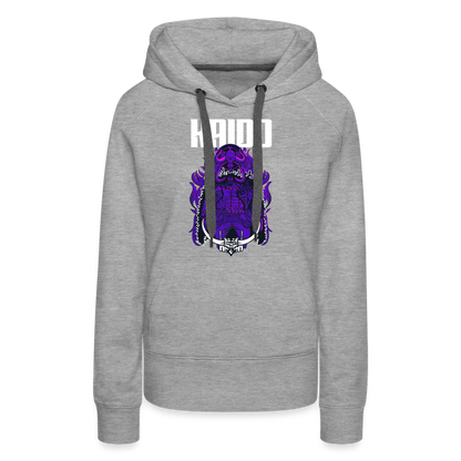 Kaido - Women’s Premium Hoodie - heather grey