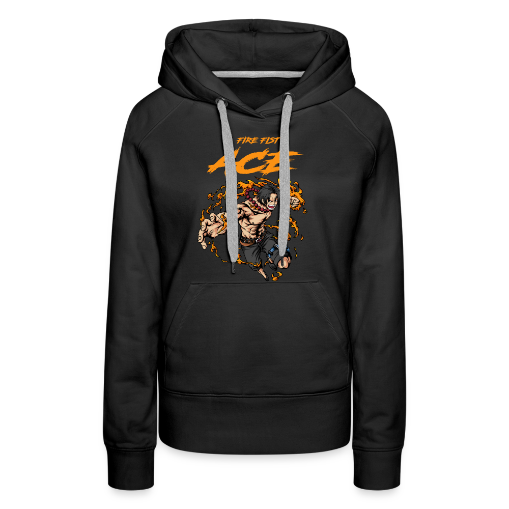 Former Fire Fist - Women’s Premium Hoodie - black