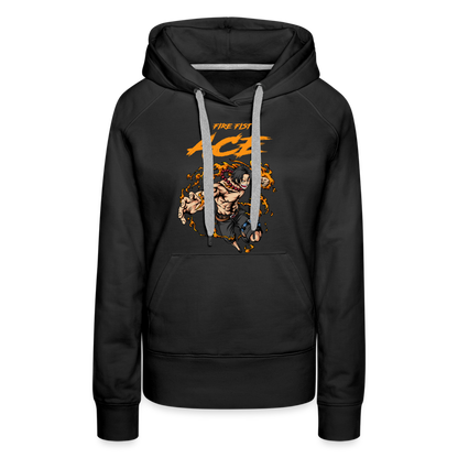 Former Fire Fist - Women’s Premium Hoodie - black