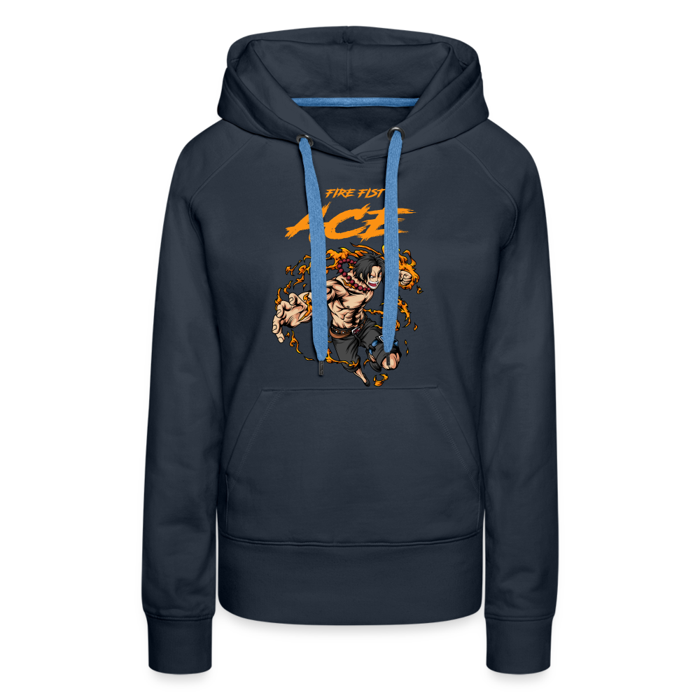 Former Fire Fist - Women’s Premium Hoodie - navy