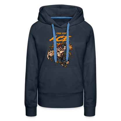 Former Fire Fist - Women’s Premium Hoodie - navy