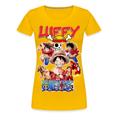 King of the Pirates - Women’s Premium T-Shirt - sun yellow