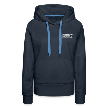 The Iron Pirate - Women’s Premium Hoodie - navy