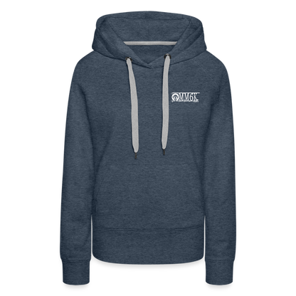 King of the Pirates - Women’s Premium Hoodie - heather denim