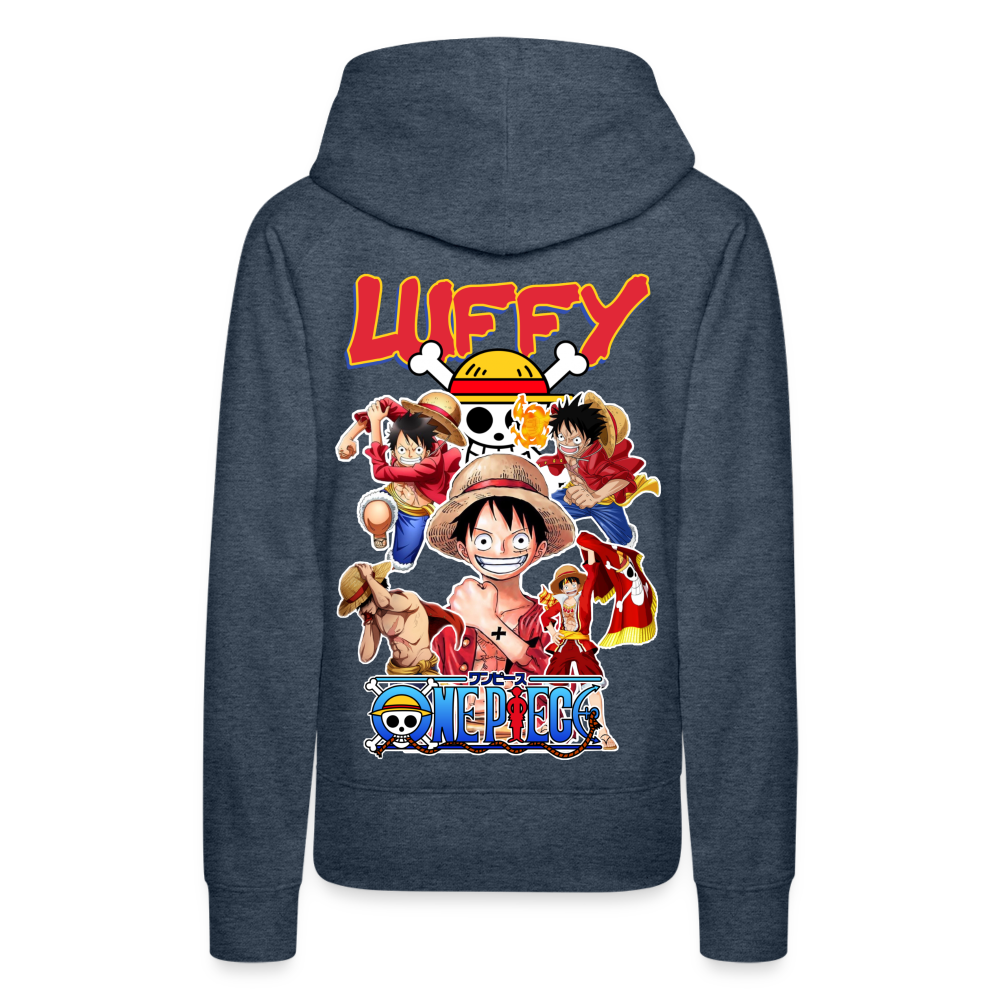 King of the Pirates - Women’s Premium Hoodie - heather denim