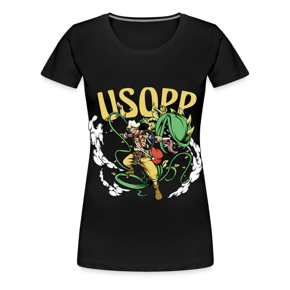 God Usopp - Women’s Premium T-Shirt - black