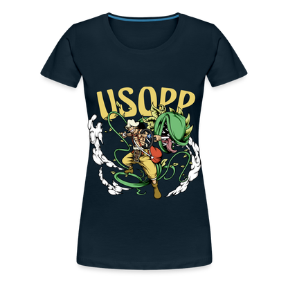 God Usopp - Women’s Premium T-Shirt - deep navy