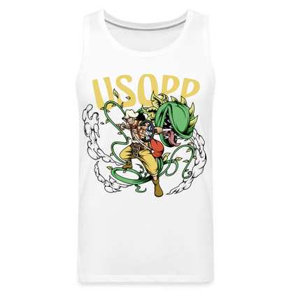 God Usopp - Men’s Premium Tank - white