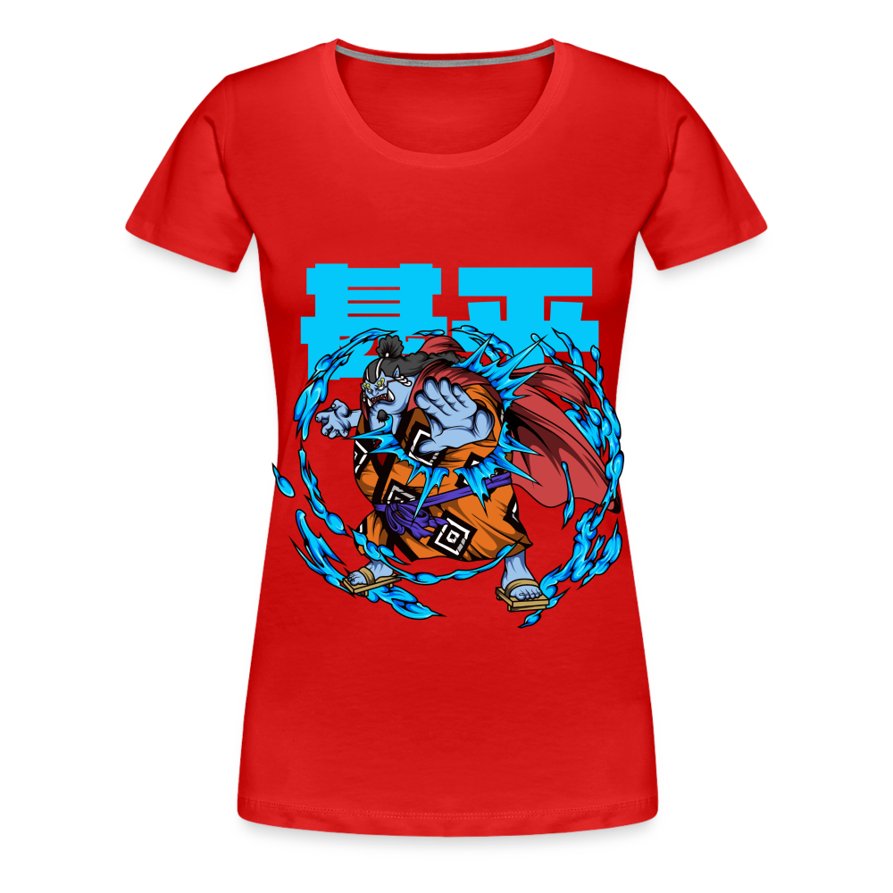 Knight of the Sea - Women’s Premium T-Shirt - red