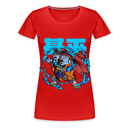 Knight of the Sea - Women’s Premium T-Shirt - red