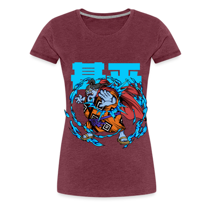 Knight of the Sea - Women’s Premium T-Shirt - heather burgundy