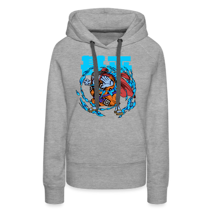 Knight of the Sea - Women’s Premium Hoodie - heather grey