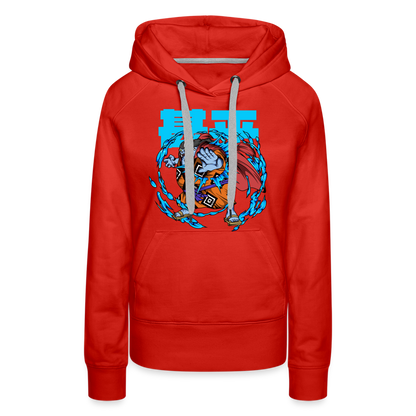 Knight of the Sea - Women’s Premium Hoodie - red