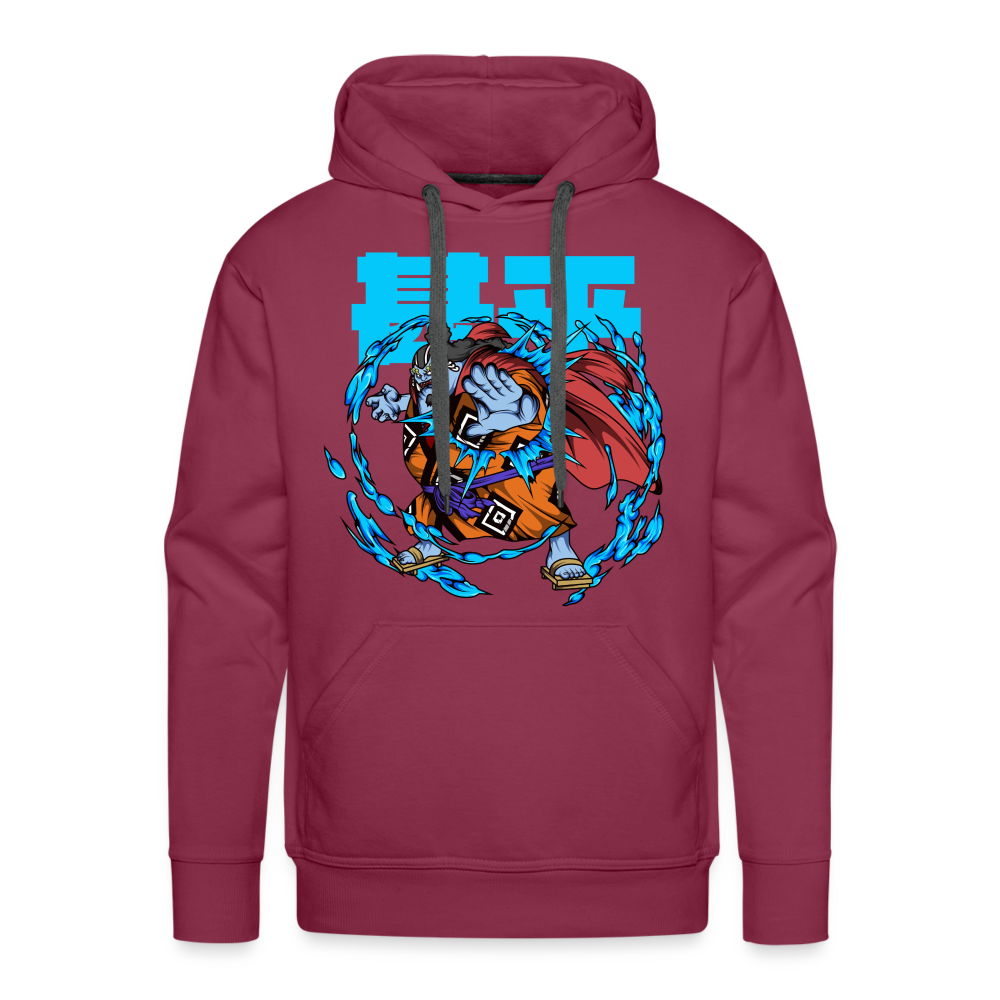 Knight of the Sea - Men’s Premium Hoodie - burgundy