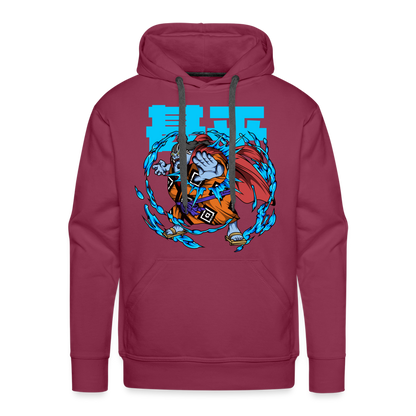 Knight of the Sea - Men’s Premium Hoodie - burgundy