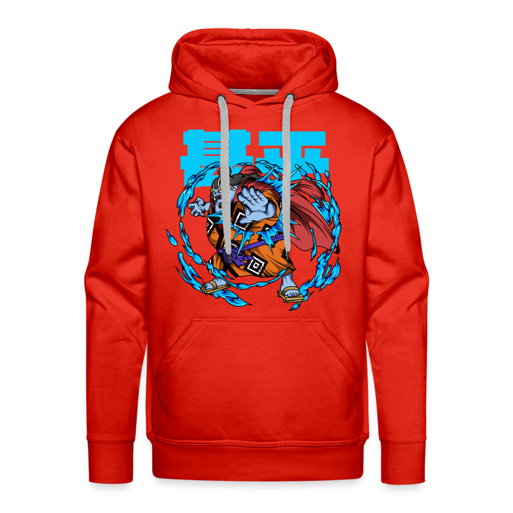 Knight of the Sea - Men’s Premium Hoodie - red