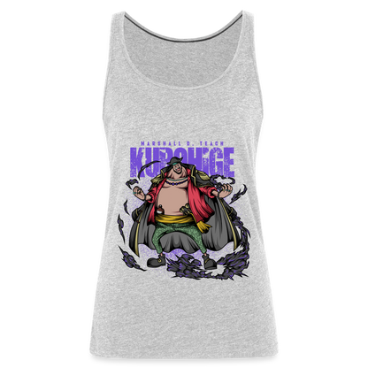 Blackbeard - Women’s Premium Tank Top - heather gray