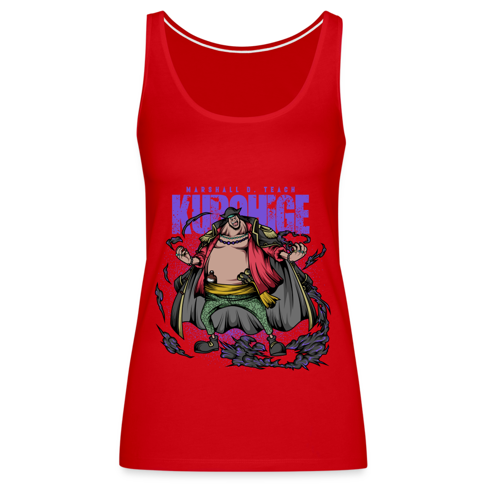 Blackbeard - Women’s Premium Tank Top - red