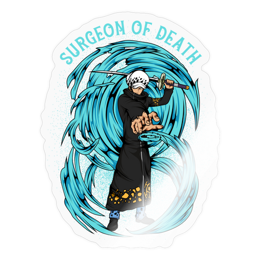 Surgeon of Death - Sticker - transparent glossy