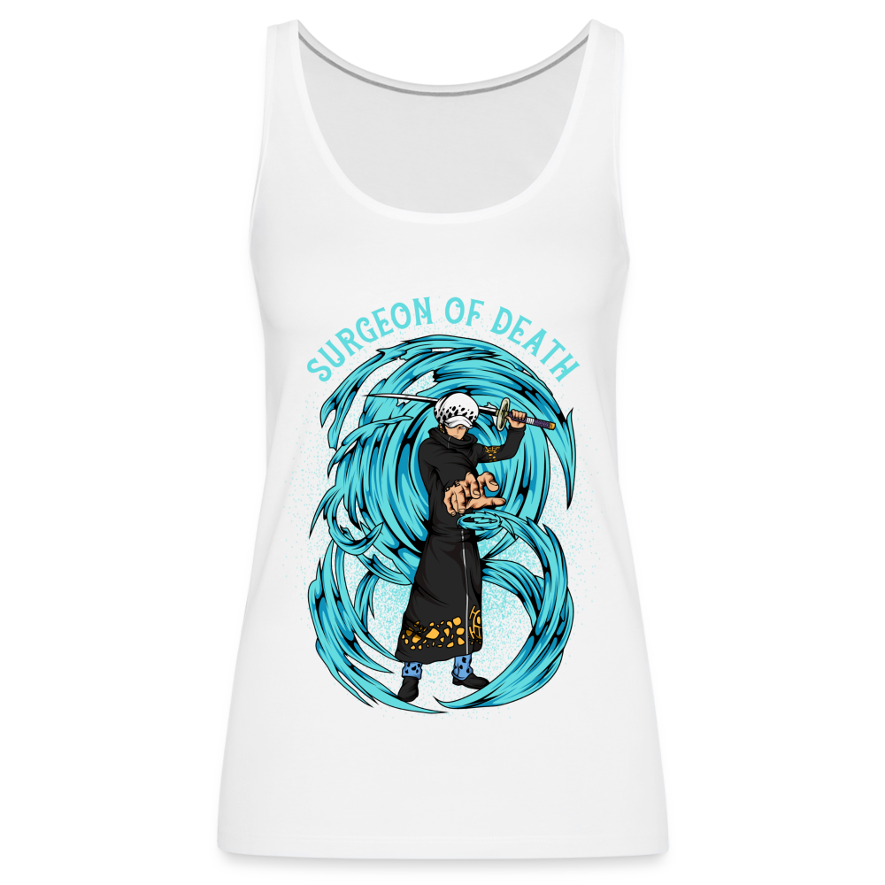 Surgeon of Death - Women’s Premium Tank Top - white