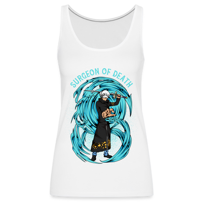 Surgeon of Death - Women’s Premium Tank Top - white