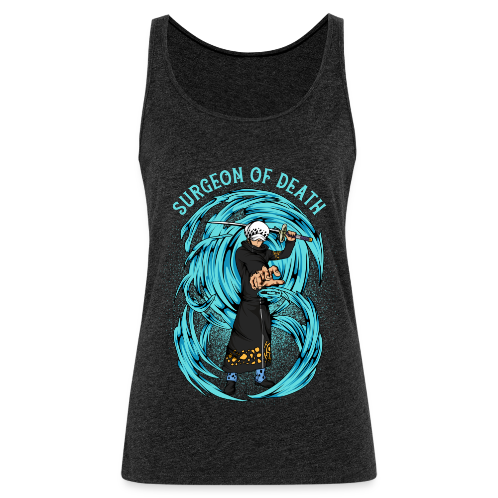 Surgeon of Death - Women’s Premium Tank Top - charcoal grey