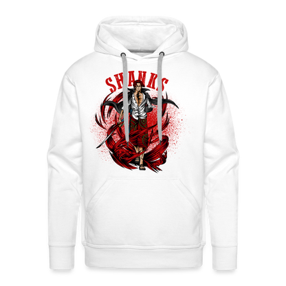 Red Hair - Men’s Premium Hoodie - white