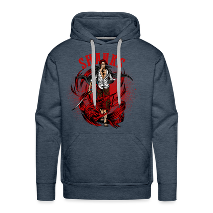 Red Hair - Men’s Premium Hoodie - heather denim