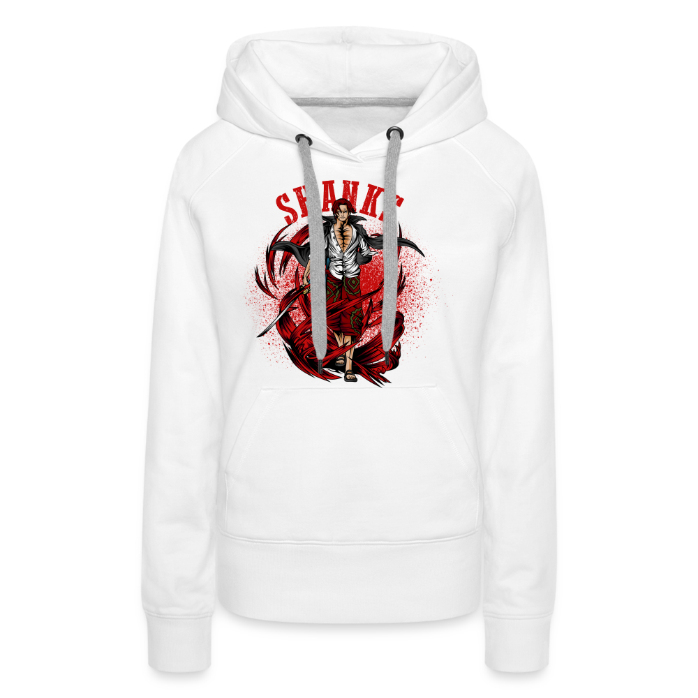 Red Hair - Women’s Premium Hoodie - white