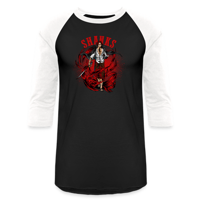 Red Hair - Baseball T-Shirt - black/white