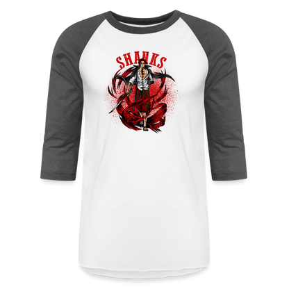 Red Hair - Baseball T-Shirt - white/charcoal