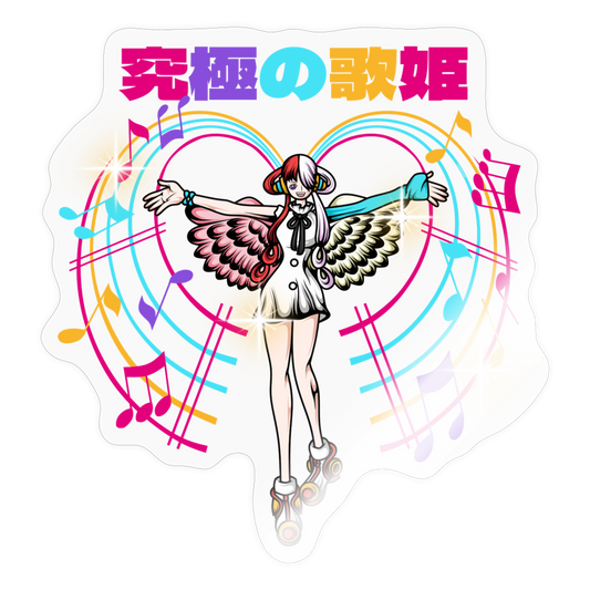 Uta - Sticker - transparent glossy