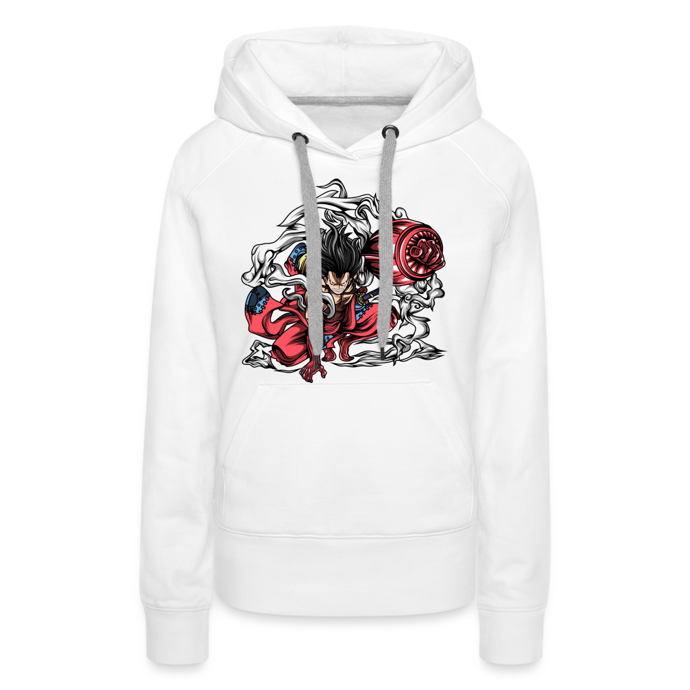 Snakeman - Women’s Premium Hoodie - white