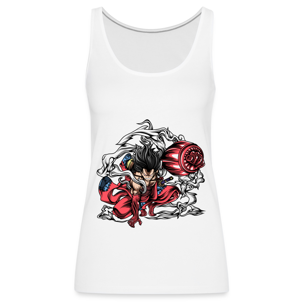 Snakeman - Women’s Premium Tank Top - white