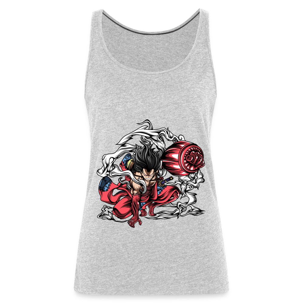 Snakeman - Women’s Premium Tank Top - heather gray