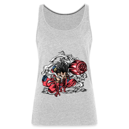 Snakeman - Women’s Premium Tank Top - heather gray