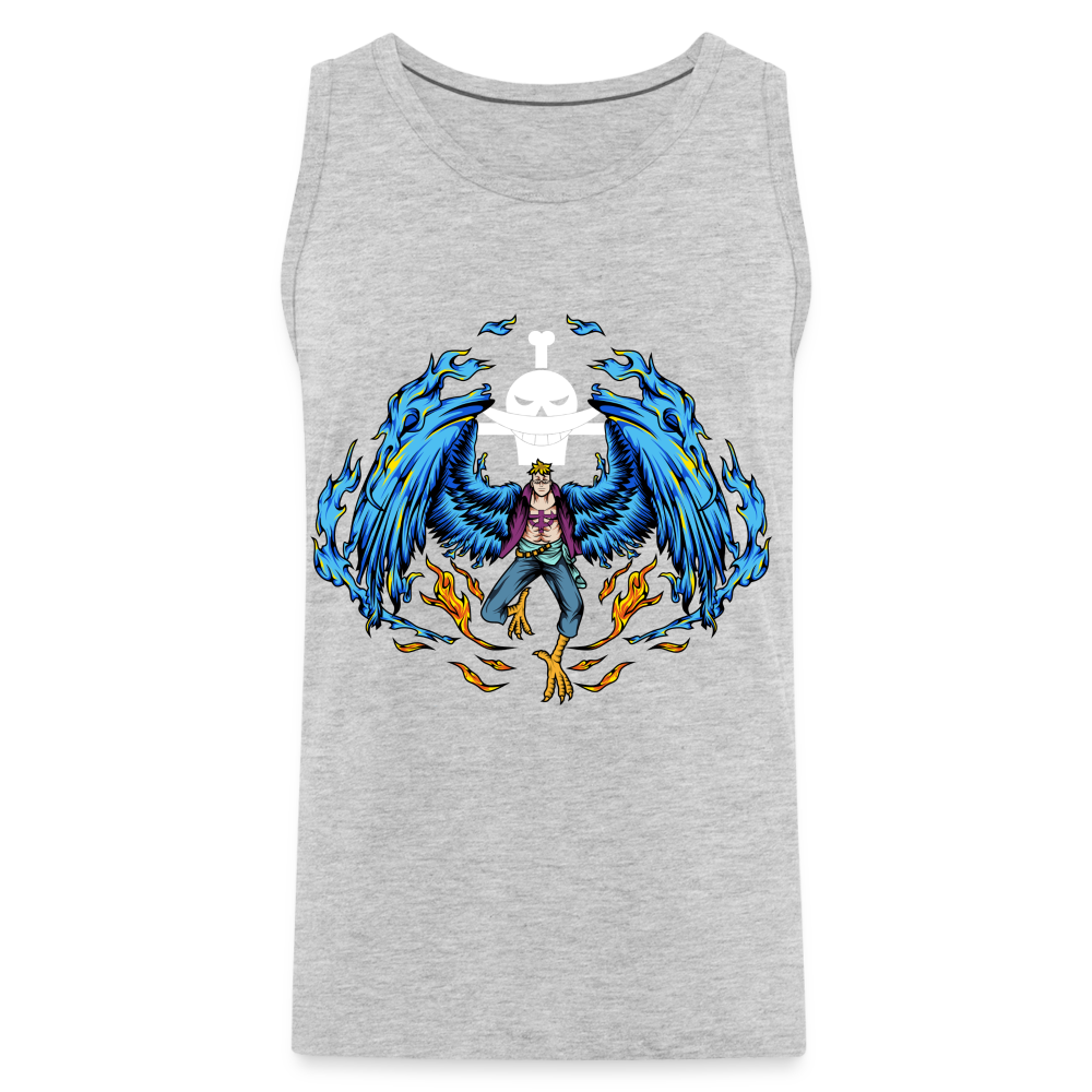 Marco The Phoenix - Men’s Premium Tank - heather gray