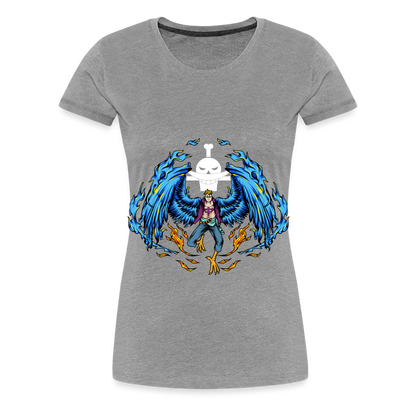 Marco The Phoenix - Women’s Premium T-Shirt - heather gray