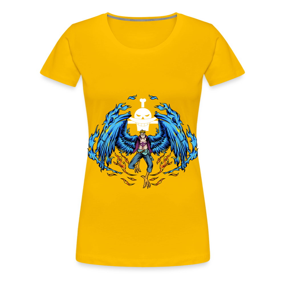 Marco The Phoenix - Women’s Premium T-Shirt - sun yellow