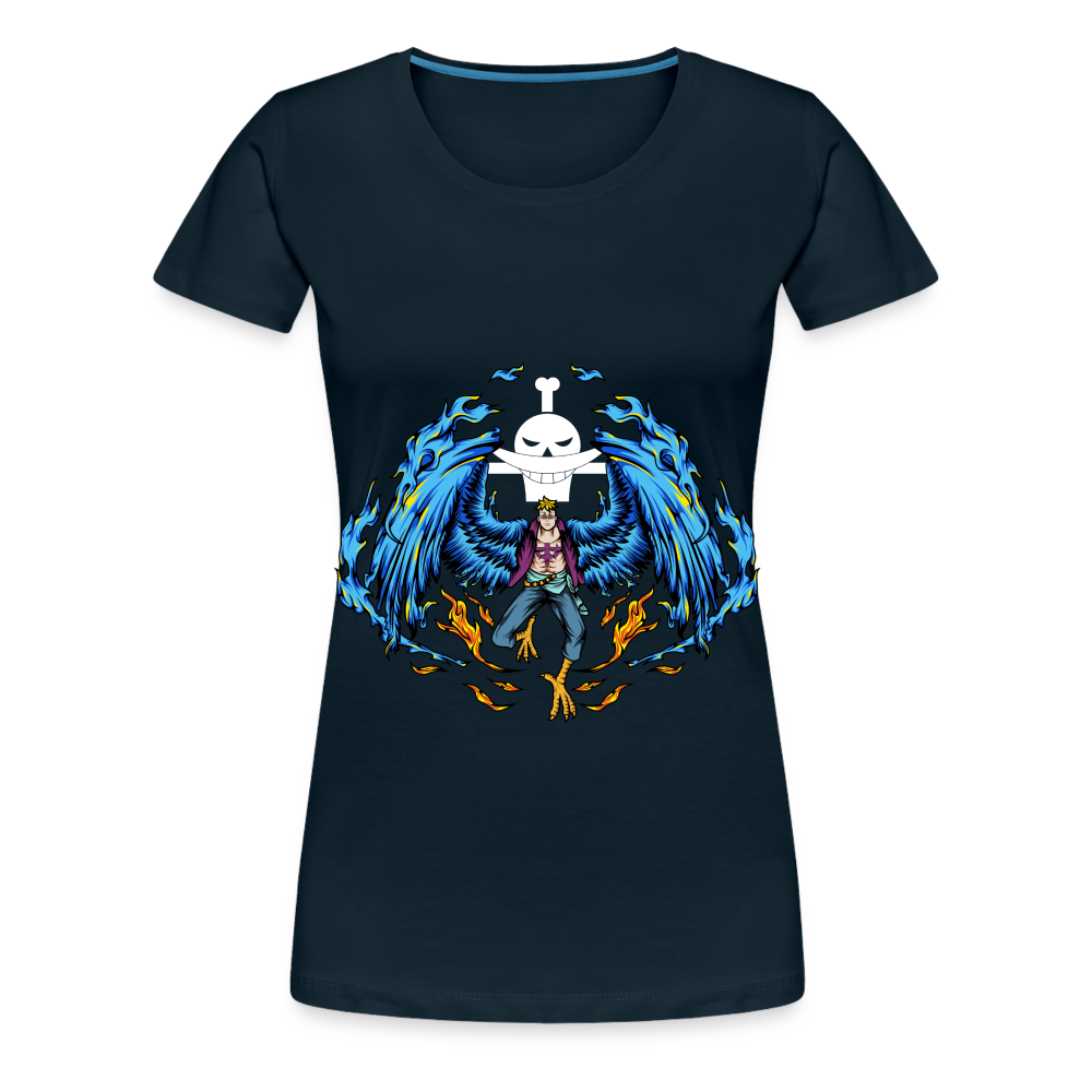 Marco The Phoenix - Women’s Premium T-Shirt - deep navy