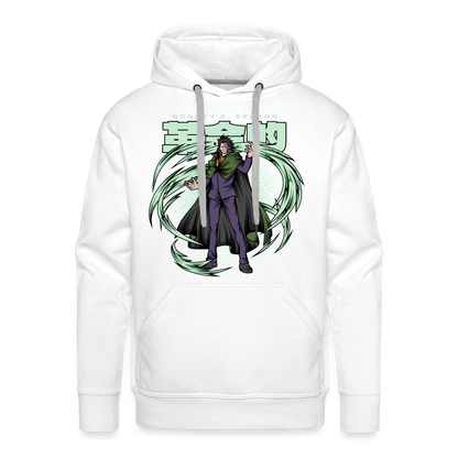 Rebellious Dragon - Men’s Premium Hoodie - white