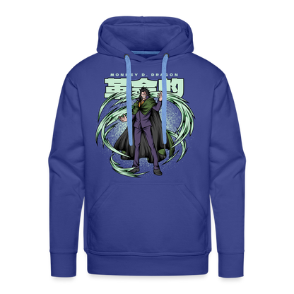 Rebellious Dragon - Men’s Premium Hoodie - royal blue