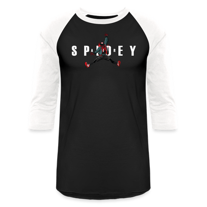 Air Spidey - Baseball T-Shirt - black/white