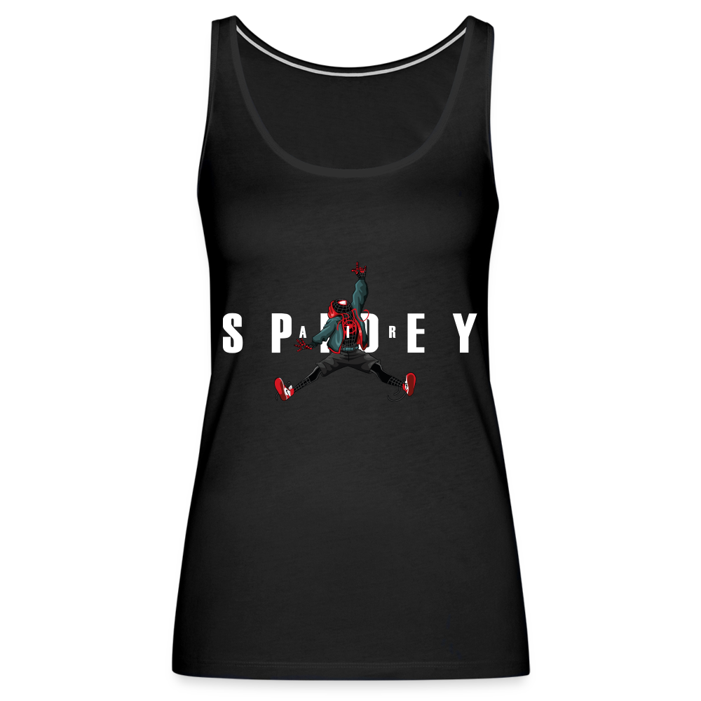 Air Spidey - Women’s Premium Tank Top - black