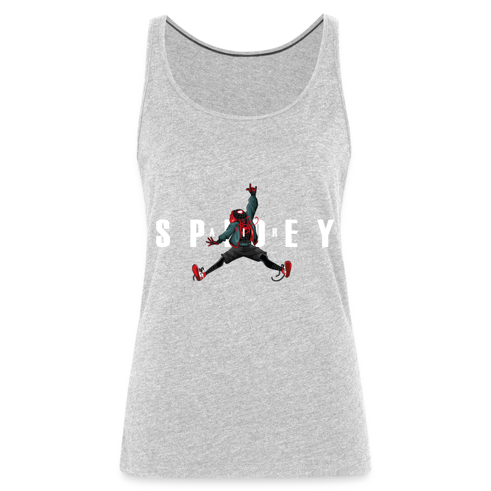 Air Spidey - Women’s Premium Tank Top - heather gray