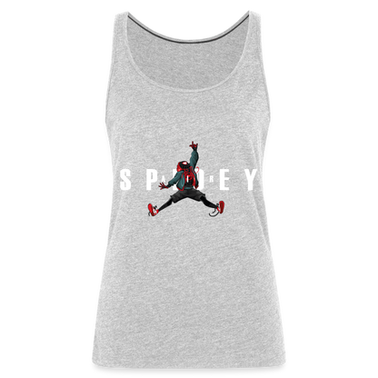 Air Spidey - Women’s Premium Tank Top - heather gray