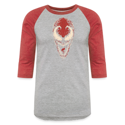 Maximum Carnage - Baseball T-Shirt - heather gray/red