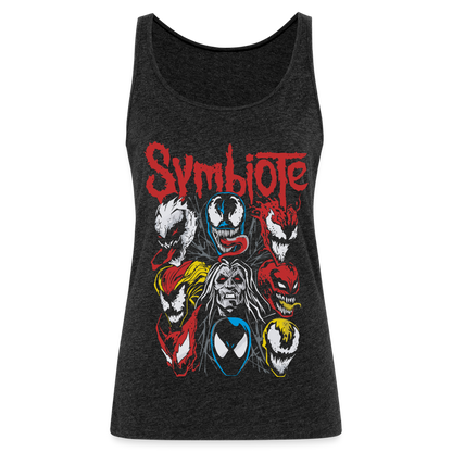 Symbiote - Women’s Premium Tank Top - charcoal grey