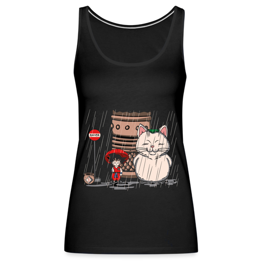 My Neighbor Goku - Women’s Premium Tank Top - black